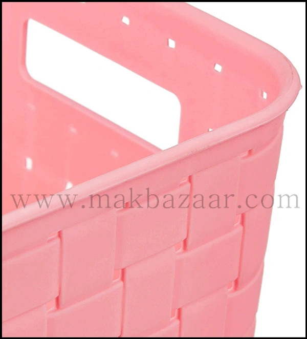Multipurpose Smart Shelf Basket Storage Basket (Set 3 Pc)